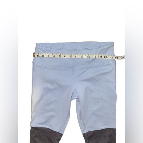ALO Yoga Goddess blue and grey high waist leggings size Medium - Picture 6 of 6